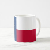 Die Lone Star Flag Texas-Flagge Kaffeetasse (VorderseiteRechts)