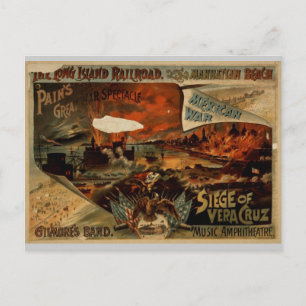 Die Long Island Railway Postkarte