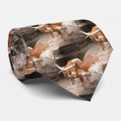 Die Longhorns des Cattlemans Krawatte (Gerollt)