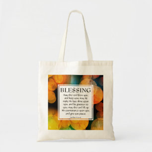 DIE LORD BLESS SIE Zahlen 6:24-26 Monogramm Tragetasche