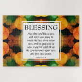 DIE LORD BLESS YOU number 6:24 BLESSING 20"x30" Puzzle (Horizontal)