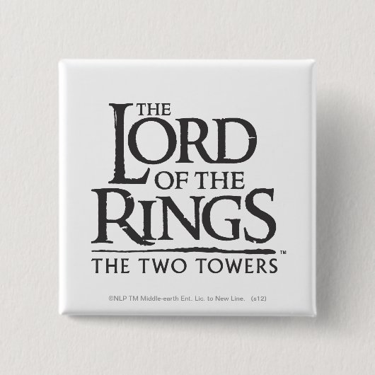 DIE LORD DER RINGS-Logo Button (Vorderseite)