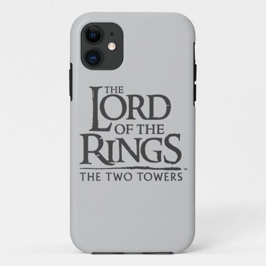 DIE LORD DER RINGS-Logo Case-Mate iPhone Hülle (Rückseite)