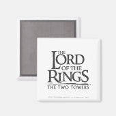 DIE LORD DER RINGS-Logo Magnet (Vorderseite/Rückseite)