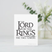 DIE LORD DER RINGS-Logo Postkarte (Stehend Vorderseite)