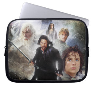 DIE LORD DER RINGS-Zeichenketten Laptopschutzhülle