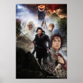 DIE LORD DER RINGS-Zeichenketten Poster (Vorne)