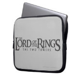 DIE LORD DES RINGS-Horizontallogos Laptopschutzhülle (Vorderseite Links)