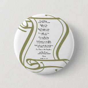 Die Lords Prayer Button