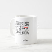 Die Lords Prayer Kaffeetasse (Vorderseite Links)