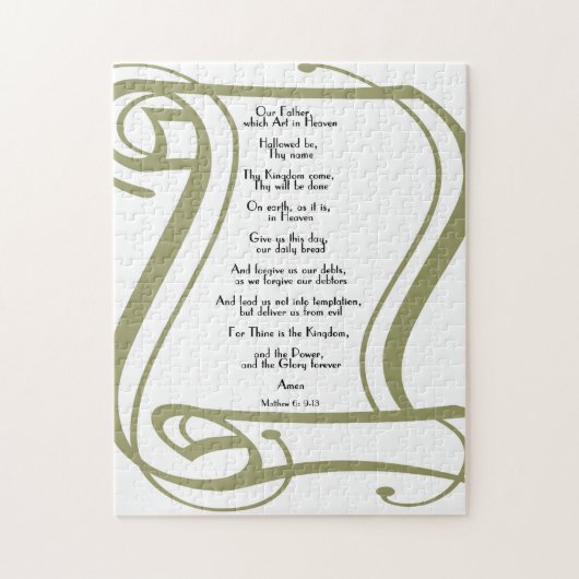 Die Lords Prayer Puzzle (Vertikal)