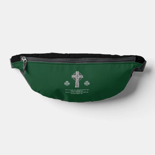 Die Lorica des Heiligen Patrick Gebet (kurz) Bauchtasche (Ablage )