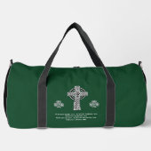 Die Lorica des Heiligen Patrick Gebet (kurz) Duffle Bag (Vorderseite)