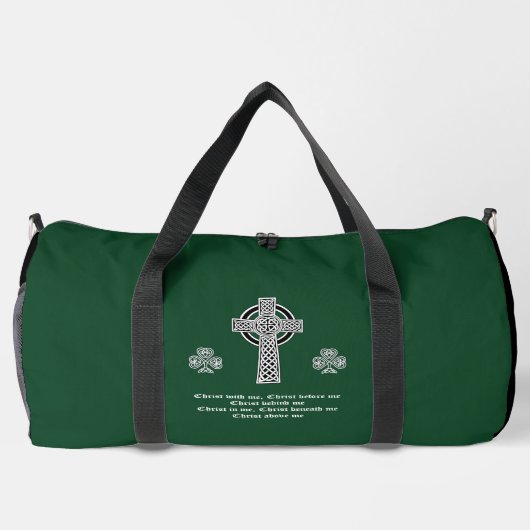 Die Lorica des Heiligen Patrick Gebet (kurz) Duffle Bag (Rückseite)