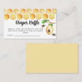 Die Lose für die Verlosung des Windes süß wie mögl Begleitkarte (Vorne/Hinten)