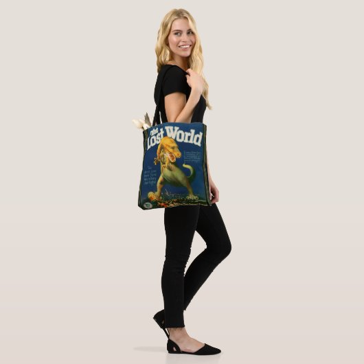 Die Lost World Denimjacke Tasche (Am Model)