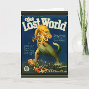 Die Lost World Grußkarte Karte