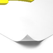 Die Lösung des Puzzles...Poster Art weiß Poster (Ecke)