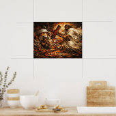 Die Lösung: Göttlicher Durchbruch Recovery Art Poster (Küche)