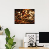 Die Lösung: Göttlicher Durchbruch Recovery Art Poster (Heimbüro)