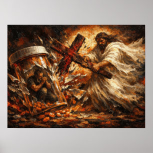 Die Lösung: Göttlicher Durchbruch Recovery Art Poster