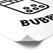 Die Lösung ist der Bubeltee Poster (Ecke)