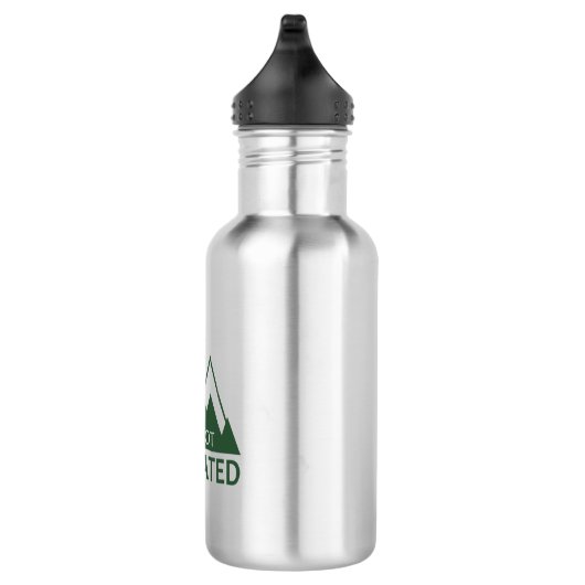 Die Lösung ist nicht übertrieben Edelstahlflasche (Rechts)