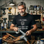 Die Lösung von Lebensproblemen - Funny Handyman T-Shirt