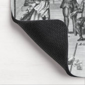 Die Lotterie des Harlekins Mousepad (Ecke)