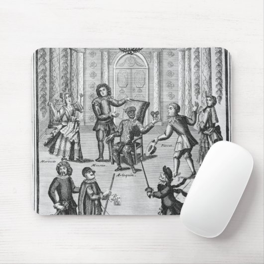 Die Lotterie des Harlekins Mousepad (Mit Mouse)