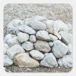 Die Lotterie Quadratischer Aufkleber