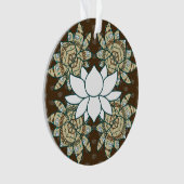 Die Lotus-Akrylverzierung Ornament (Vorderseite)