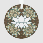 Die Lotus-Akrylverzierung Ornament (Rückseite)