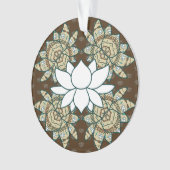 Die Lotus-Akrylverzierung Ornament (Vorderseite)
