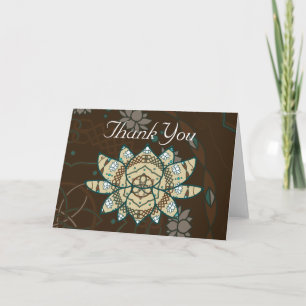 Die Lotus Card Dankeskarte