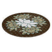 Die Lotus-Glasschneidplatte Schneidebrett (Ecke)