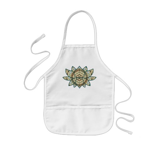 Die Lotus-Schürze Kinderschürze (Vorne)