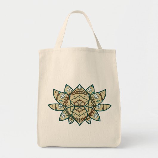 Die Lotus Tote Tasche (Vorne)