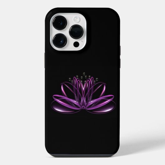 Die Lotusblume iPhone Hülle (Rückseite)