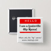 Die Louisville-angesagte Mutter Button - besonders (Vorne & Hinten)