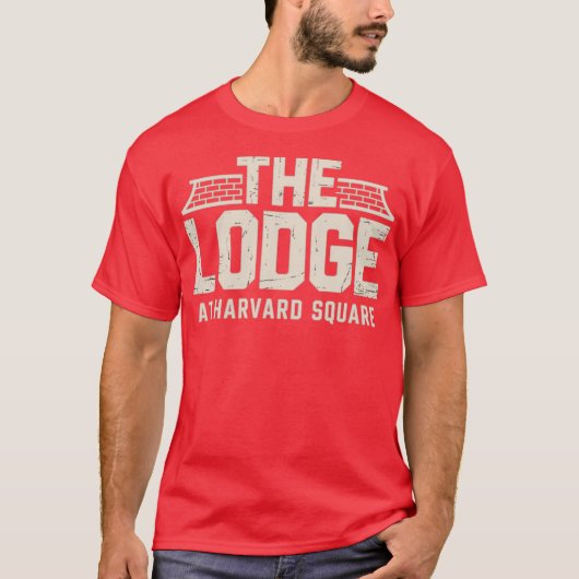 Die Lounge am Harvard Square Retro T-Shirt (Vorderseite)