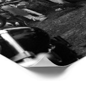 Die Lounge B&W Poster (Ecke)