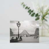 Die Louvre Glass Pyramid Postcard Postkarte (Stehend Vorderseite)