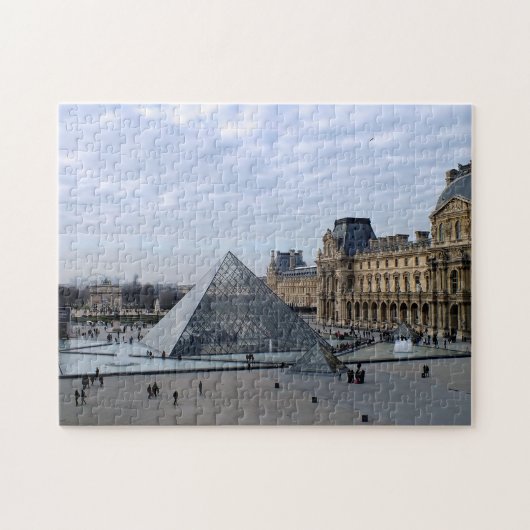 Die Louvre Pyramide - Jigsaw Puzzle (Horizontal)