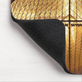 Die Louvregalerie, Paris nachts Mousepad (Ecke)