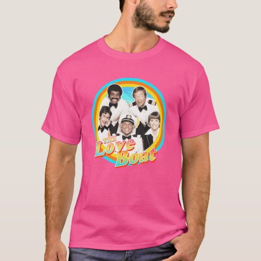 Die Love Boat Retro T-Shirt (Vorderseite)
