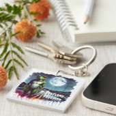 Die Loveland Frogman | Ohio Cryptid Schlüsselanhänger (Vorderseite rechts)