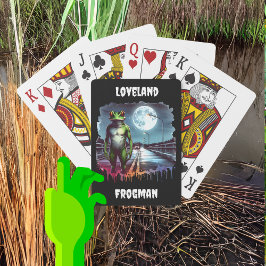 Die Loveland Frogman | Ohio Cryptid Spielkarten