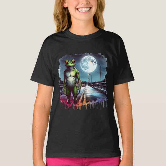 Die Loveland Frogman | Ohio Cryptid T-Shirt (Vorderseite)