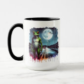 Die Loveland Frogman | Ohio Cryptid Tasse (Links)